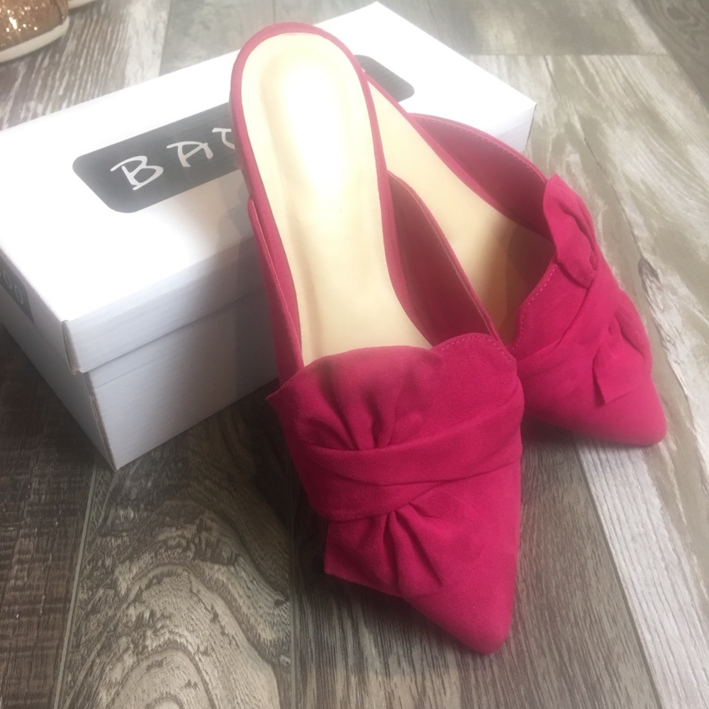 Bar III - Palace Pointed Toe Mules